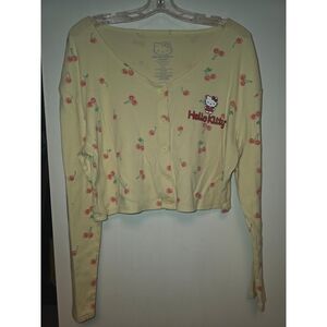 Hello Kitty Cardigan with Cherry Accents